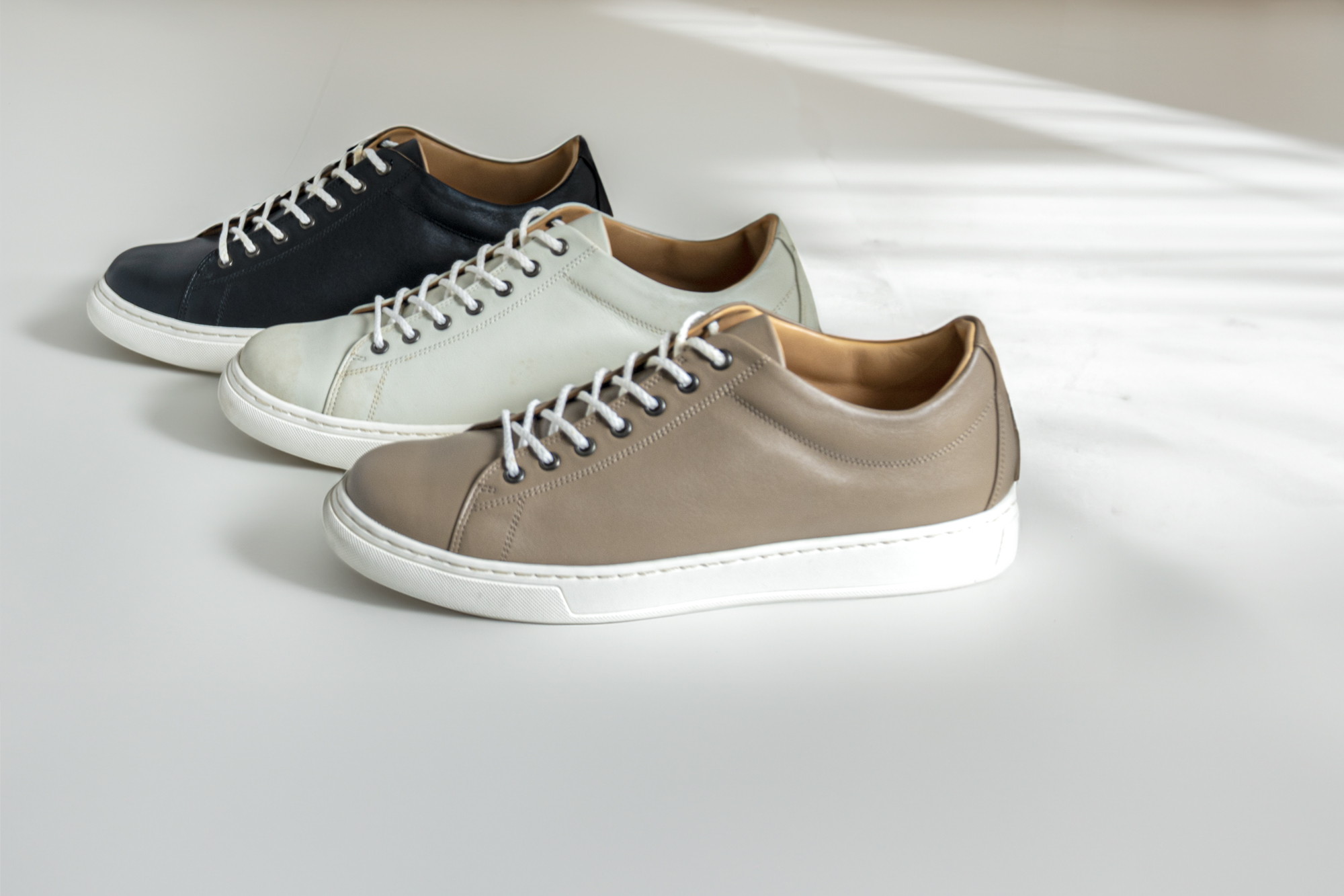 High end Leather Sneakers : Bluestone 新定番モデル Men's Shoes 